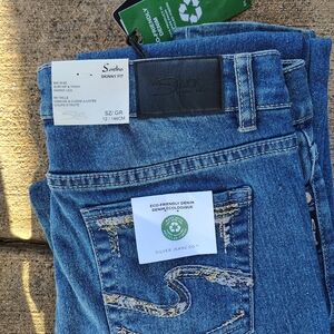 Silver Jeans Co. Blue Skinny Fit Jeans Girls Size 12 NWT